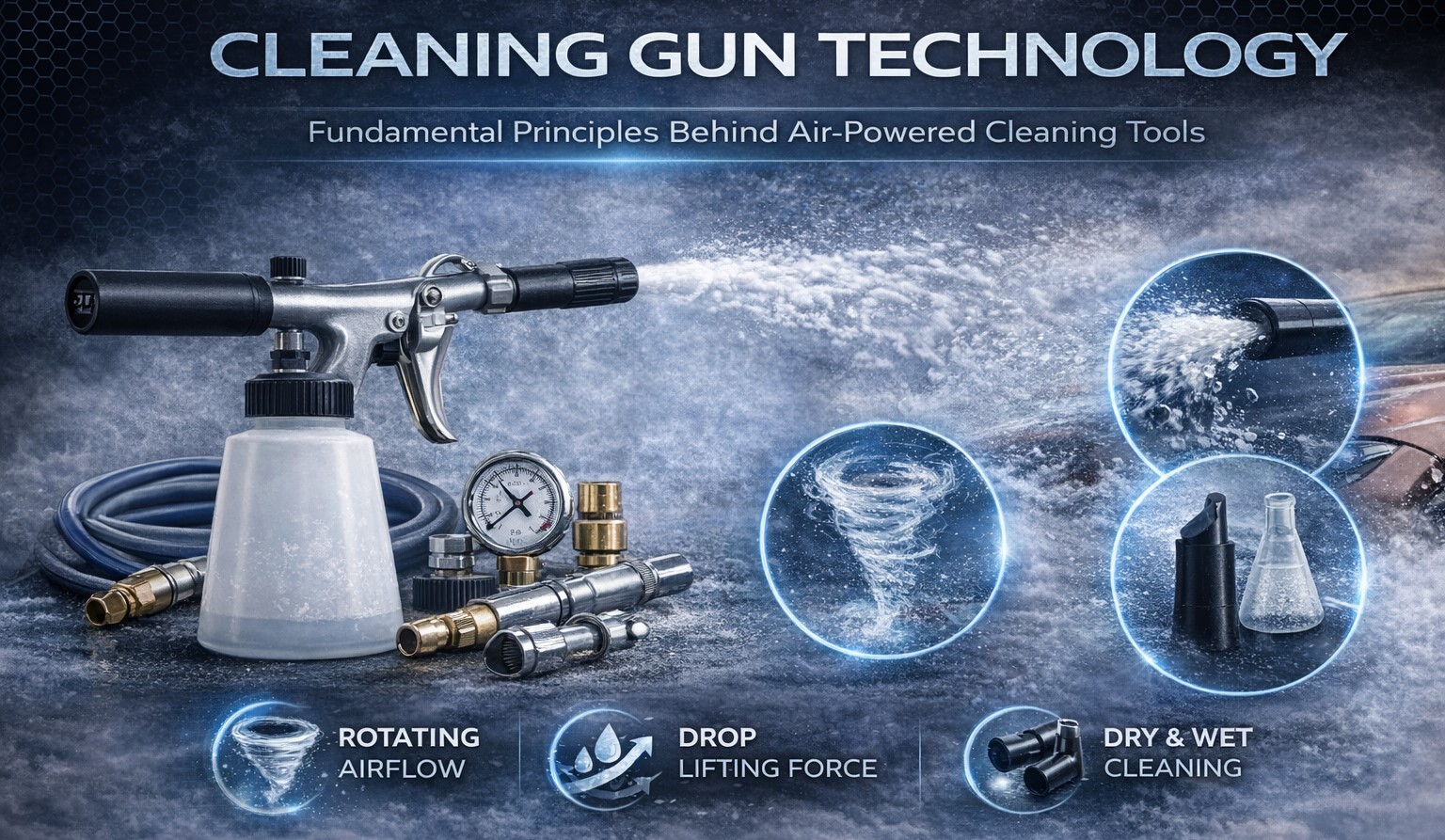 Cleaning Gun Technology - Tornador Mr.Yan